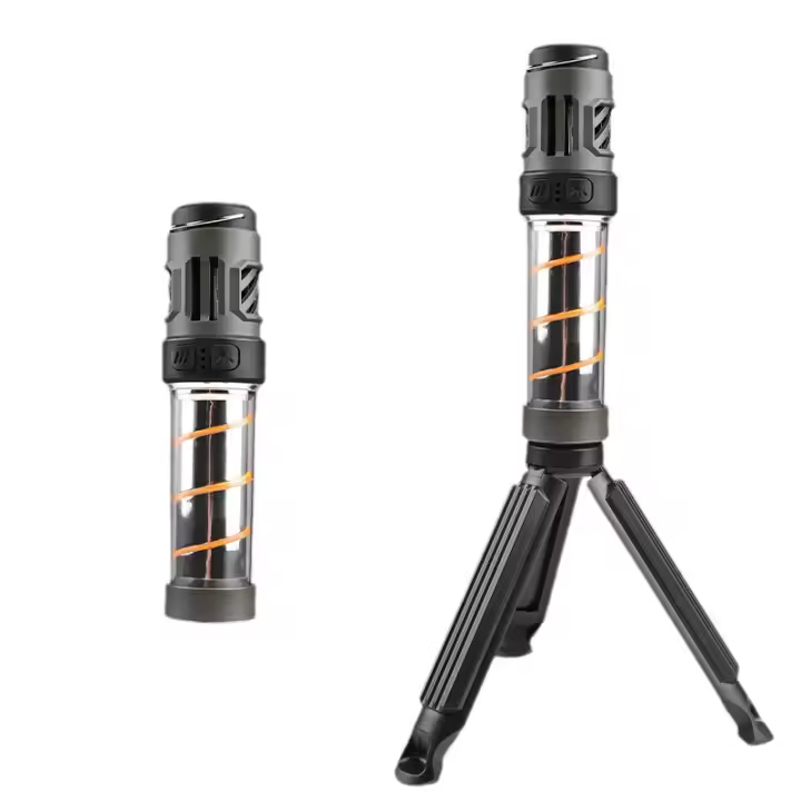 Nueva luz LED repelente de mosquitos para acampar, iluminación exterior, linterna multifunción para acampar, trípode para acampar. - 1