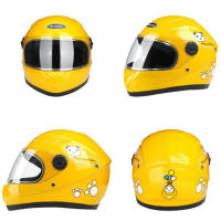 Casco De Motocicleta Para Niños Con Protección Completa Desmontable Adecuado Para Todas Las Estaciones Seguridad Deportiva Para Niños - details 1