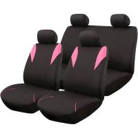 ENERFERO-Juego completo de fundas para asientos de coche, Fundas Asientos Coche universales, 100% Poliéster,Transpirable y Comodo,Accesorios interiores - details 1
