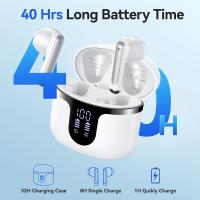 Auriculares Bluetooth, Auriculares Inalamberos Bluetooth 5,3 Intrusos con Indicador LED,Auriculares Impermeables IP7 - details 2