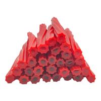 Torcidas de Fresa Rellenas de Gelatina - 64 Unidades - DAMEL - Veganas - Con Zumo de Frutas - Regaliz Rellena Damel - details 1