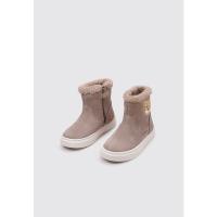 Geox B NASHIK GIRL A Botas Planas Bebé - niña (hasta la talla 30) Beige - details 0