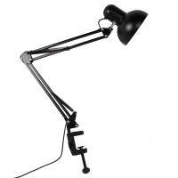 Lámpara De Escritorio Flexible Con Soporte De Brazo Swing Para Oficina Y Estudio EU US Plug E27/E26 Bulbo Negro AC85-265V LED - details 7
