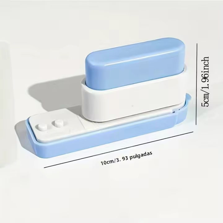 Pulverizador De 5 Agujeros Para Encuadernador: Organizador De Escritorio De Oficina - Perfecto Para La Encuadernación DIY De Cuadernos Y Archivos Herramienta De Corte De Papel Para Manualidades - 1