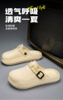 Zapatillas De Playa Para Parejas Baotou Verano Mocasines Casuales Hombre Y Mujer Con Suela Suave Y Comodidad Zapatos De Caminar EVA Moda - details 1