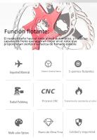 Freno De Disco Flotante IIIPRO Para Bicicleta De Montaña 6 Tornillos 140mm 160mm 180mm 203mm Accesorios De Bicicleta - details 1