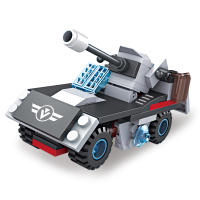 COGO Transformación De Robot a Avión Juguetes De Bloques De Construcción Serie Militar Regalo Para Niños (774 Piezas) - details 11
