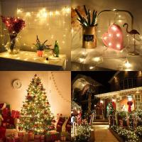 Luces De Cadena LED Para Decoración De Navidad Y Interior Recorrido 1-5m Luz De Navidad Impermeable Faeir Twinkle Con Enchufe Para Decoración De Navidad - details 4