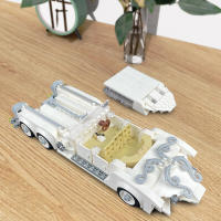 Set De Bloques De Construcción the League of Extraordinary Gentlemen Spirit of Nemo Clásico Super Coche De Carreras Regalos Para Niños Modelo De Coche - details 4