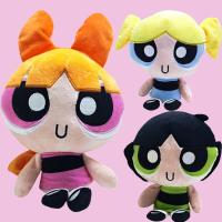 Muñeco De Peluche Anime 25cm Serie the Powerpuff Girls Decoración Creativa Para Dormitorio Regalo De Cumpleaños Para Niños Muñeco Kawaii De Algodón PP - details 0