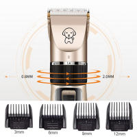 Cortapelos Dog Hair Clippers Grooming (Pet/Cat/Dog/Rabbit) Corte de pelo Trimmer Shaver Set Mascotas Inalámbrico Recargable Profesional - details 1