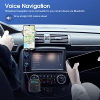 Transmisor FM Bluetooth Para Coche 5.0 Con Cargador USB PD Accesorios Electrónicos Carro GRWIBEOU MP3 Player - details 10
