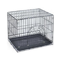 Jaula para perros pequeños, jaula para gatos con inodoro, para interiores, para conejos, osito de peluche, para perros medianos y gatos, jaula para perros de 61 x 43 x 51 cm - details 1