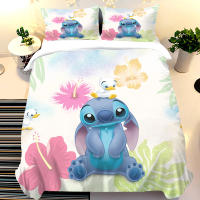 Juego De Sábanas Lilo Y Stitch 3pcs 100% Poliéster Sin Relleno Para Niños Y Niñas Diseño De Stitch Cama De Poliéster - details 17