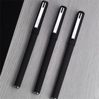 Lápices De Gel Negros Premium 0.5mm Pack De 3/6/12 Para Escuela Y Oficina Suministros De Papelería Escribir Suave - details 1