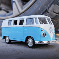 Coche De Colección Volkswagen T1 Miniatura 1/36 Juguete De Aleación De Metal Para Niños Modelo De Vehículo Bus De Coleccionista - details 2