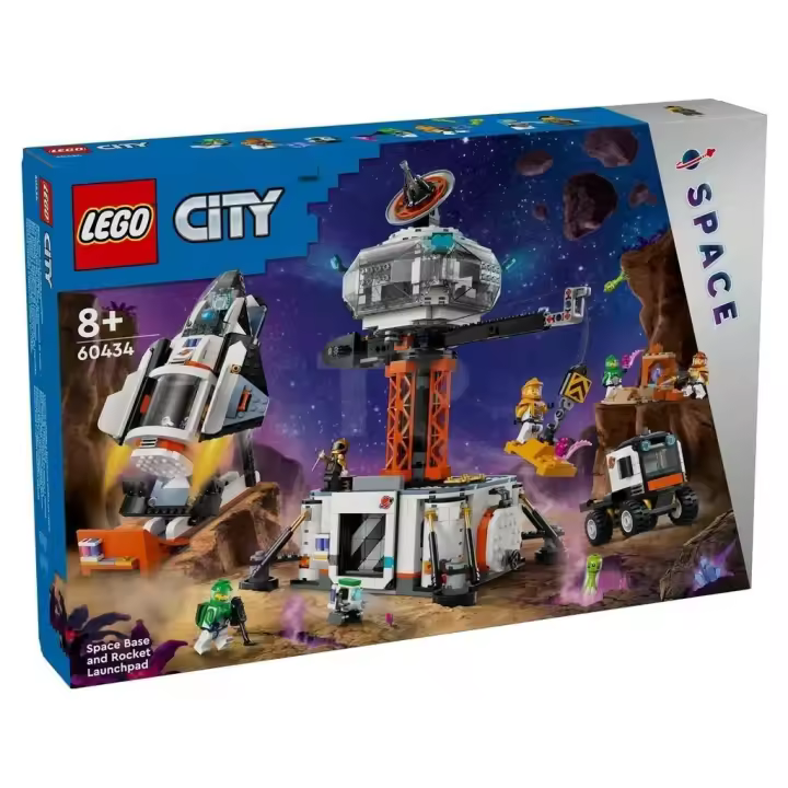 Lego City Space Base Espacial y Plataforma de Lanzamiento 60434 - 1