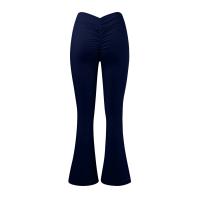 Leggings De Yoga Para Mujer Fitness Running Gimnasio Deportes Pantalones Completo Elasticidad Algodón Poliéster Cierre Elástico - details 7