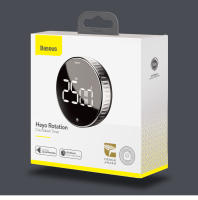 Baseus Timer De Cocina Magnético Digital Contador De Relevo Manual Con Alarma Para Cocinar Baño Estudio Medidor De Tiempo - details 13