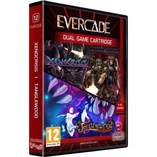 Cartucho Evercade Xeno Crisis + Tanglewood Dual Game  - Nuevo precintado - PAL España - 1