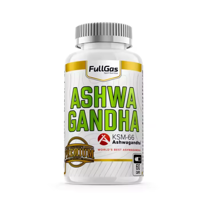 FULLGAS - ASHWAGANDHA KSM-66 | 300mg | 60 cáps -remedio milenario citado en la medicina ayurvédica - 1
