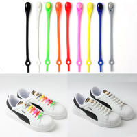 12pcs Lazos De Zapatos Elásticos De Silicona Sin Amarrar Para Niños Y Adultos Zapatillas Deporte Correa De Goma Para Zapatos - details 0
