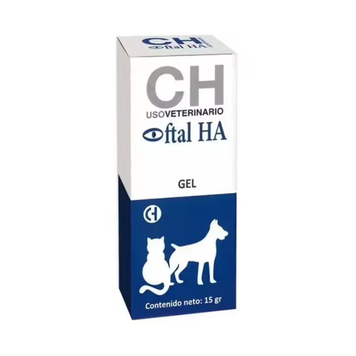 Oftal HA Gel 15 g humectante ocular en gel que hidrata, calma y protege los ojos de perros y gatos Chemical Ibérica - 1