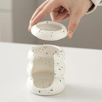 Encendedor De Aceite Esencial Y Velas De Cerámica Multifuncional Soporte Para Incienso Decoración Para Hogar Y Oficina Decoración Para Dormitorio - details 12