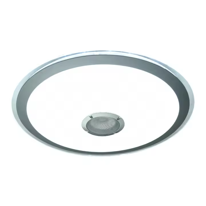 LED7 Plafón-Altavoz LED Redondo Smart Bluetooth App Movil 90 modos 36W  CCT + RGB 5 Tonos de luz y colores. 48CM Superficie para Techo  / CL-A480 - 1
