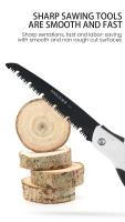 Soga Plegable De Madera AIRAJ Multifuncional Para Cortar Madera Fina Para Camping Jardín Y Corte De Árbores Herramientas De Mano - details 6
