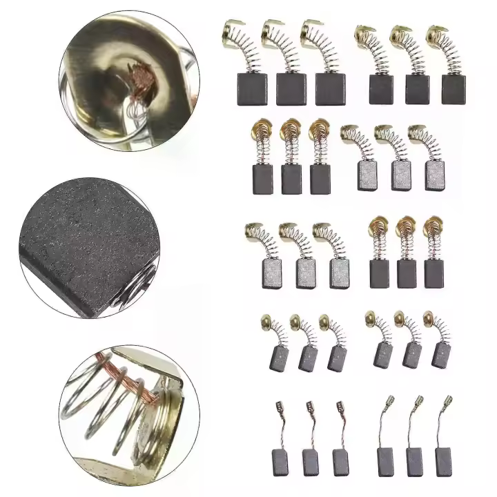 30 Unids Controladores de Carbono Reemplazo Para Amoladora Angular Motor - 1