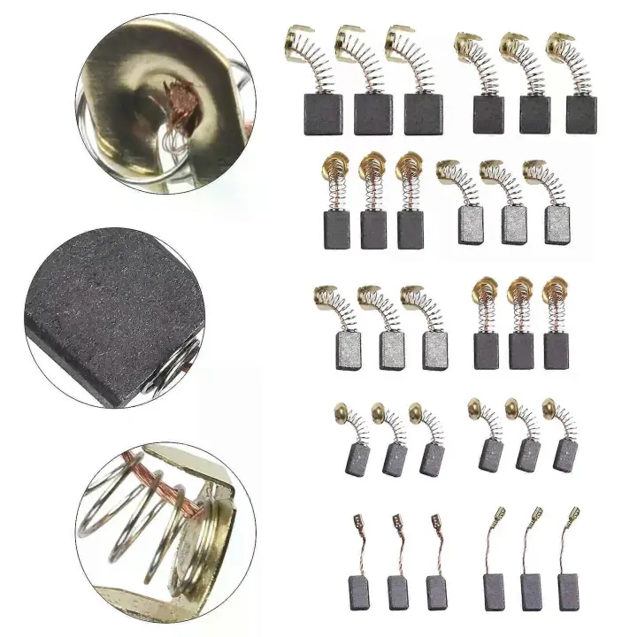 30 Unids Controladores de Carbono Reemplazo Para Amoladora Angular Motor - 1