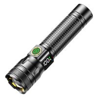 Linterna pequeña y potente, increíble linterna LED, recargable, con zoom, linterna táctica impermeable para emergencias de campamento - details 3