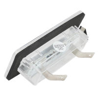 2Pcs Luz De Placa De Matrícula LED Blanco ABS Para Smart Fortwo Coupe Cabrio 450 451 Luz De Número De Placa De Coche - details 10