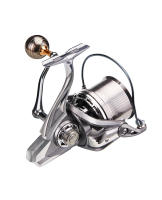 Carrete De Pesca Grande De Metal 8000 9000 10000 12000 14000 Con Arrastre De 20KG Carrete Giratorio Para Agua Salada Y Dulce Pesca De Oceano Río Lago - details 1