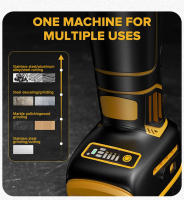 Taladro De Ángulo Inalámbrico Electric Goddess 125mm DCG405 Con Corte De Metal Y Madera Y Lijadora Para Baterías Dewalt 20V Motor Sin Escobillas - details 8