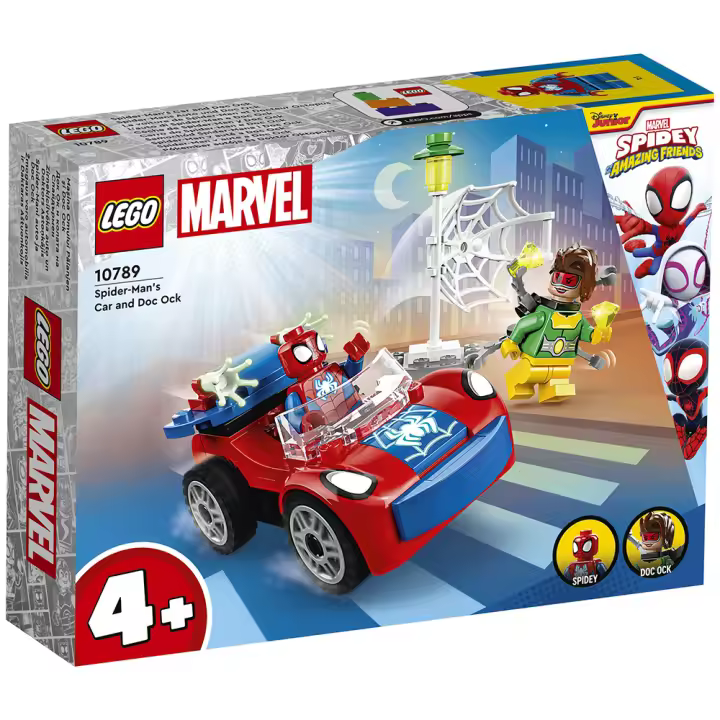 LEGO MARVEL SPIDEY - COCHE DE SPIDER-MAN Y DOC OCK, 10789, TIENDA CON LICENCIA OFICIAL - 1