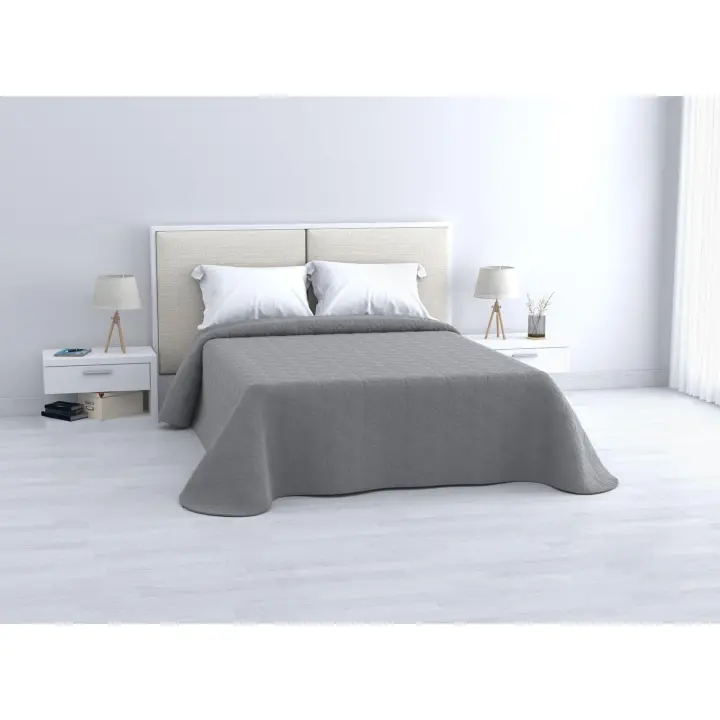STARLEY-- Colcha Bouti Rombos Lisa o Estampada, Colcha Cubre Cama 100% Poliéster. Fina, Extra Suave y Ligera. Ideal para Primavera y Verano.90/105/135/150CM - 1