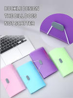 Carpeta Transparente De Color Caramelo Para Mini A6 Con Lanyard De 13 Celdas Organizador De Archivos De Oficina Carpeta De Boletos - details 3