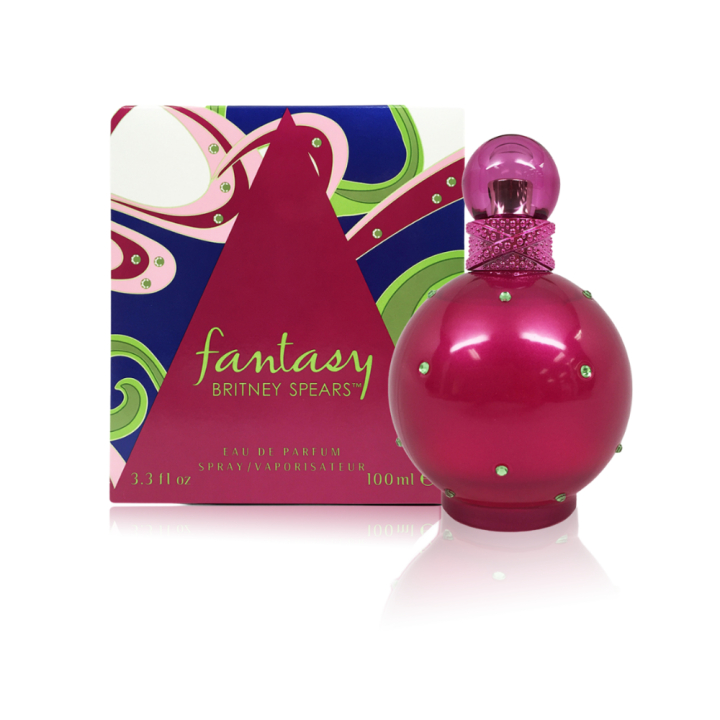 Britney Spears Fantasy EDP 100 ml - Fragancia Femenina Dulce y Sensual con Notas de Vainilla, Chocolate y Flores