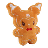 Muñeco De Peluche Navideño 18cm En Forma De Hombre De Jengibre Para Gatos Perros Conejos Y Conejos Regalo Para Niños Decoración De Navidad - details 2