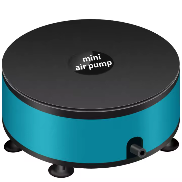Bomba De Oxígeno Para Acuario Ultra Silenciosa 220V 1.5W Mini Compresor Para Tanque De Peces Material Plástico Voltaje 220V - 1