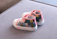 Nuevos Zapatos De Lona Para Niños 2023 Otoño Moda Cuadros Botines Niñas Y Niños Antideslizantes Casual Transversal Adecuado Para Exterior - details 7