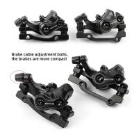 BUCKLOS Calipero De Freno Mecánico Para Bicicleta De Montaña Set De Frenos De Disco 160mm Con Pistón De Calipero Y Rotor - details 6