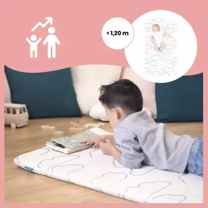 Colchon enrrolable 60X120 para cuna viaje de Babymoov Cosy'Lite Nomad - 1