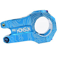Alta Calidad Manillar De Bicicleta De Aluminio Aleación 28.6MM 31.8MM Riser 45MM Corto 0 Grados CNC Accesorios De Bicicleta 145g - details 25