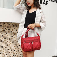 Bolso cruzado de nailon para mujer, bandolera de gran capacidad con múltiples bolsillos, para ir de compras, de viaje, de ocio - details 8