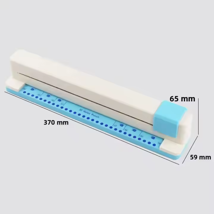 Máquina De Perforación Manual Para Documentos 30 Agujeros Letong Suministros De Escritorio A4 DIY Para Oficina - 1