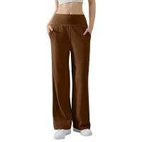 Pantalones De Yoga Para Mujer Cintura Alta Ajustados Con Control De Abdomen Y Levantamiento De Glúteos Pantalones De Fitness Elásticos De Pierna Ancha Para Deporte Y Yoga - details 10