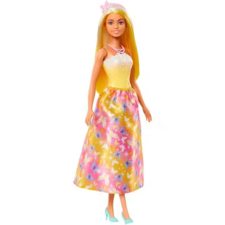BARBIE DREAMTOPIA PRINCESA CON FALDA AMARILLA - 1